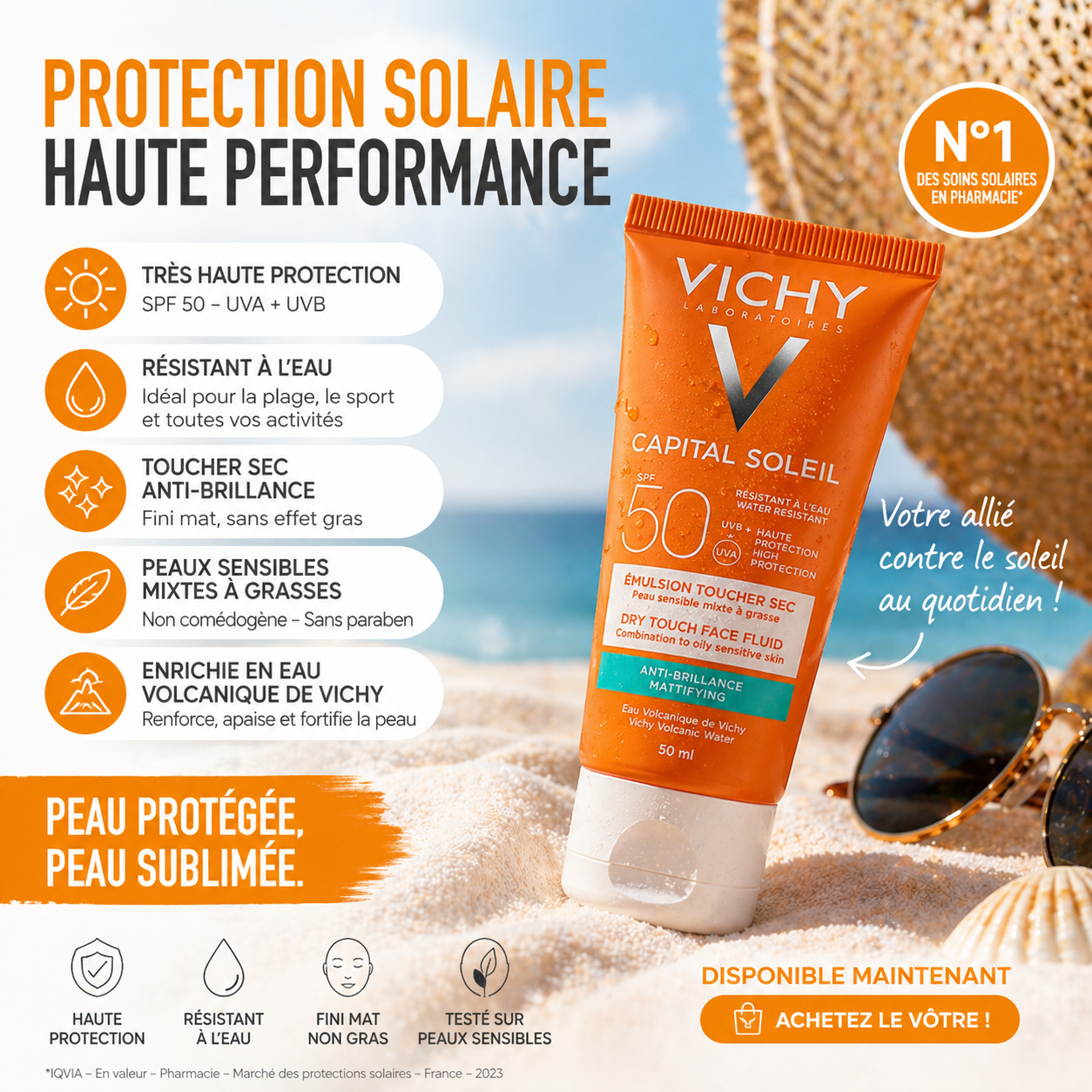 La Roche-Posay Anthelios Gel Anti-Brillance SPF 50+