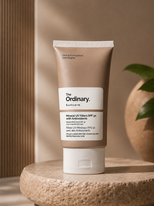 The Ordinary Mineral UV Filters SPF 30 – Crème Solaire Visage Antioxydante