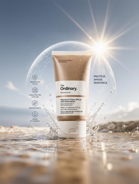 The Ordinary Mineral UV Filters SPF 30 – Crème Solaire Visage Antioxydante